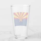 Verre Drapeau d'État de l'Arizona (Dos)
