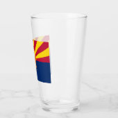 Verre Drapeau d'État de l'Arizona (Gauche)