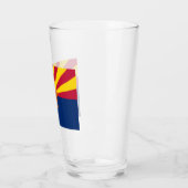 Verre Drapeau d'État de l'Arizona (Gauche)