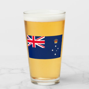 Verre Drapeau d'État de Victoria (Australie)