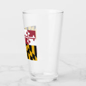 Verre Drapeau d'État du Maryland (Gauche)