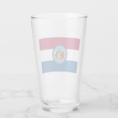 Verre Drapeau d'État du Missouri (Dos)