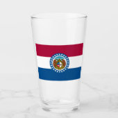 Verre Drapeau d'État du Missouri (Devant)