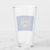 Verre Drapeau d'État du Nebraska (Dos)