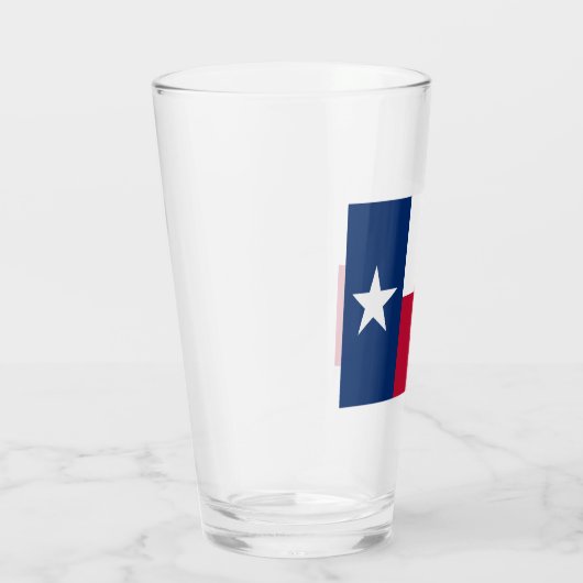 Verre Drapeau d'État texan (Texas) (Droite)