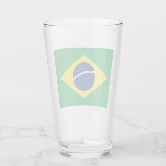 Verre Drapeau du Brésil (Dos)