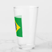 Verre Drapeau du Brésil (Gauche)