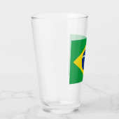 Verre Drapeau du Brésil (Droite)