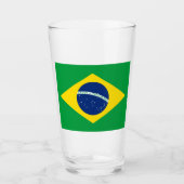 Verre Drapeau du Brésil (Devant)