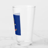 Verre Drapeau du Dakota du Nord (Gauche)