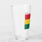 Verre Drapeau du Ghana (Droite)
