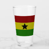 Verre Drapeau du Ghana (Devant)