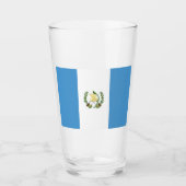 Verre Drapeau du Guatemala (Devant)