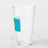 Verre Drapeau du Kazakhstan (Gauche)