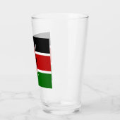 Verre Drapeau du Kenya  (Gauche)