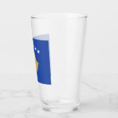 Verre Drapeau du Kosovo (Gauche)