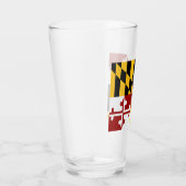 Verre Drapeau du Maryland  (Droite)