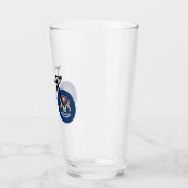 Verre Drapeau du Michigan (Gauche)