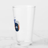Verre Drapeau du Mississippi à vélo (Gauche)
