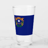 Verre Drapeau du Nevada (Devant)