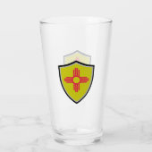 Verre Drapeau du Nouveau Mexique (Dos)