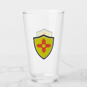 Verre Drapeau du Nouveau Mexique (Devant)