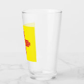 Verre Drapeau du Nouveau Mexique (Gauche)