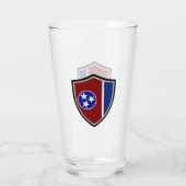 Verre Drapeau du Tennessee (Dos)