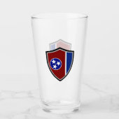 Verre Drapeau du Tennessee (Devant)