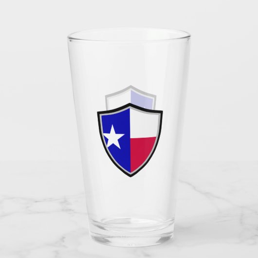Verre Drapeau du Texas (Dos)