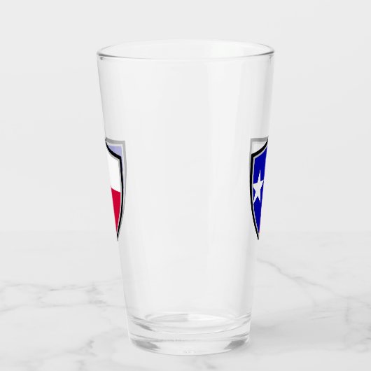 Verre Drapeau du Texas (Gauche)
