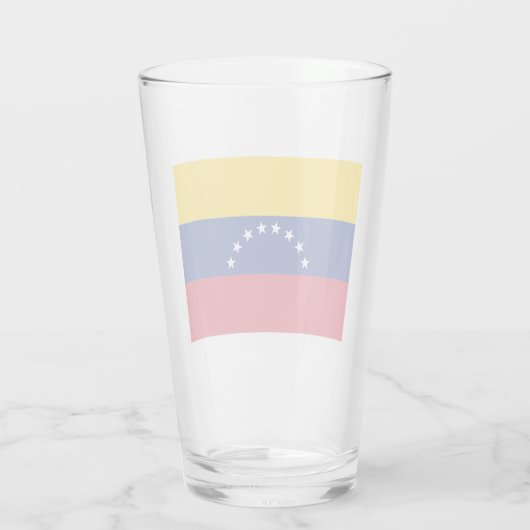 Verre Drapeau du Venezuela (Dos)
