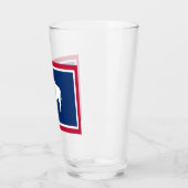 Verre Drapeau du Wyoming (Gauche)