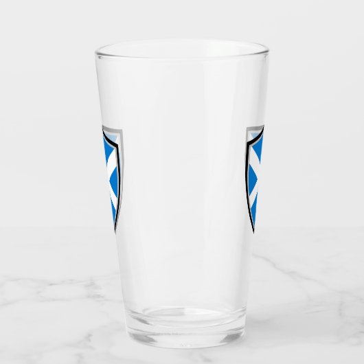 Verre Drapeau écossais (Gauche)