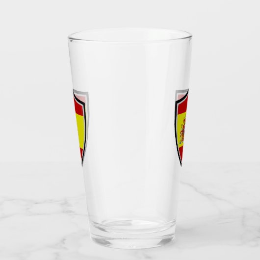Verre Drapeau espagnol (Droite)