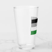 Verre Drapeau et symbole de fierté androphile (Droite)