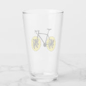 Verre Drapeau Flandre à vélo (Dos)