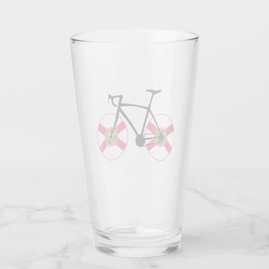 Verre Drapeau Floride Cyclisme (Dos)