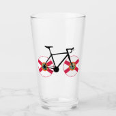 Verre Drapeau Floride Cyclisme (Devant)