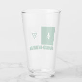 Verre Drapeau franco-ontarien (Dos)