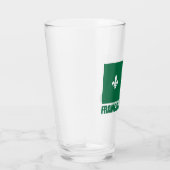 Verre Drapeau franco-ontarien (Droite)