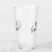 Verre Drapeau Grec Dans Un Coeur, Grèce (Droite)