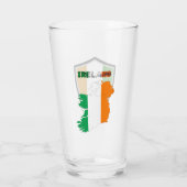 Verre Drapeau irlandais (Dos)