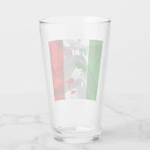 Verre Drapeau italien (Dos)
