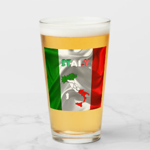 Verre Drapeau italien