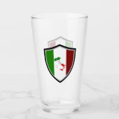 Verre Drapeau italien (Devant)