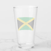 Verre Drapeau jamaïcain (Dos)