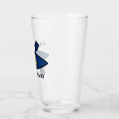 Verre Drapeau Kayak Idaho (Gauche)