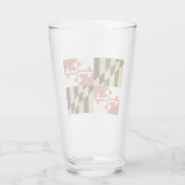 Verre Drapeau MARYLAND - (Dos)