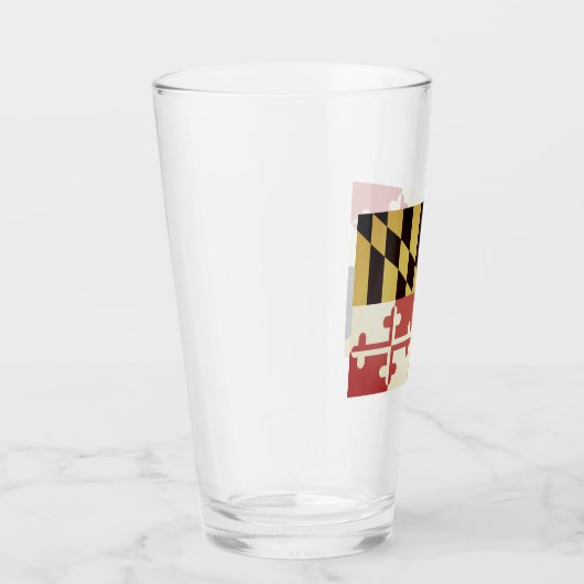Verre Drapeau MARYLAND - (Droite)